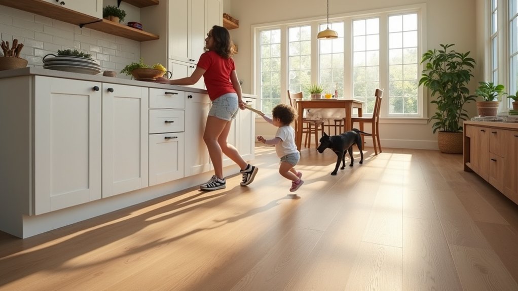 durable family friendly kitchen flooring