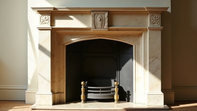 elegant traditional fireplace design