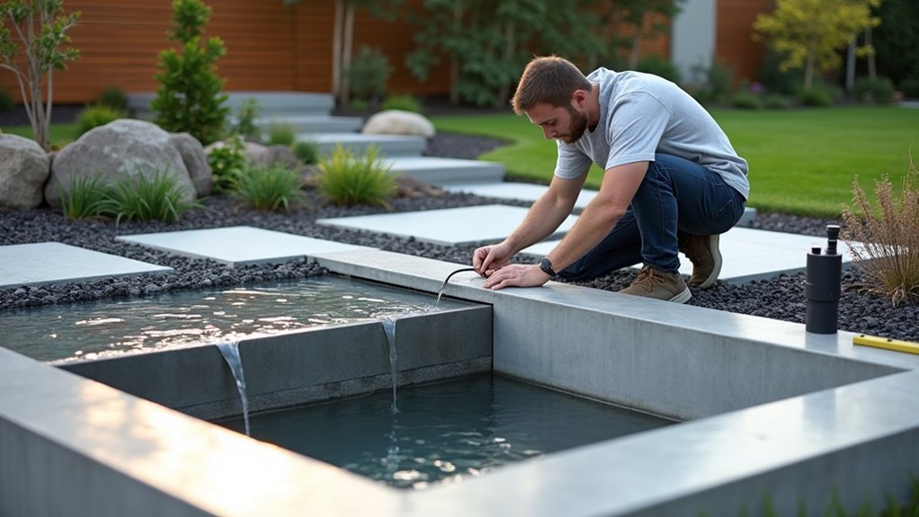fountain or pond choice