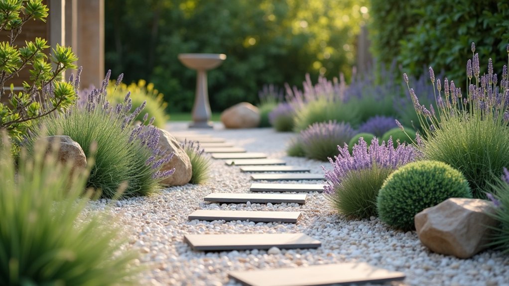low maintenance gravel garden design