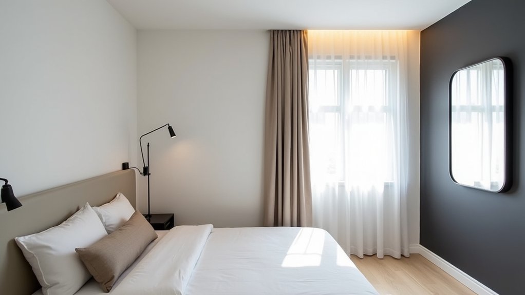maximize light contrast space