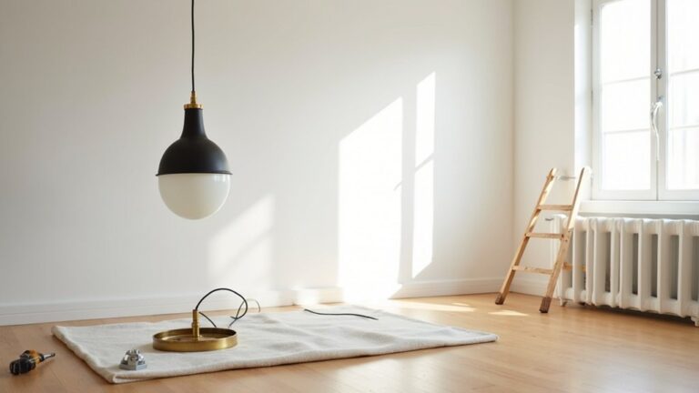 modernize rooms with new lighting