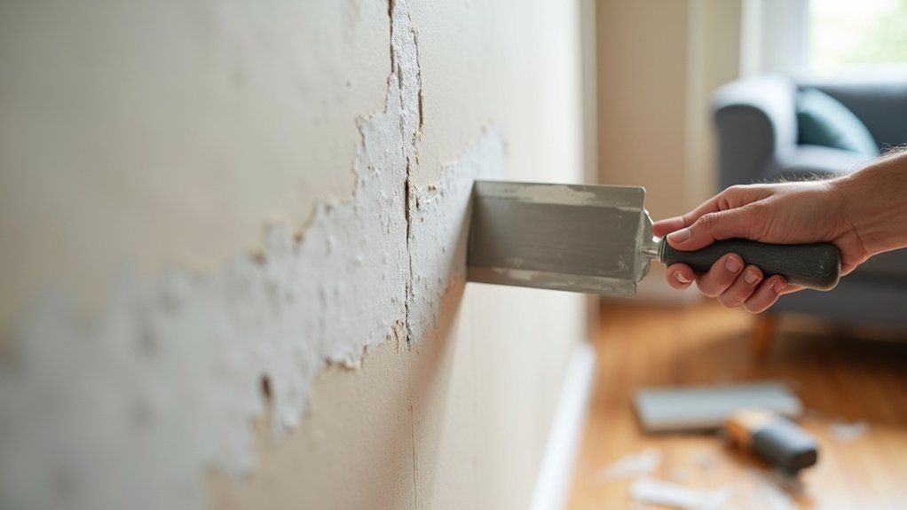 patch cracks without replastering