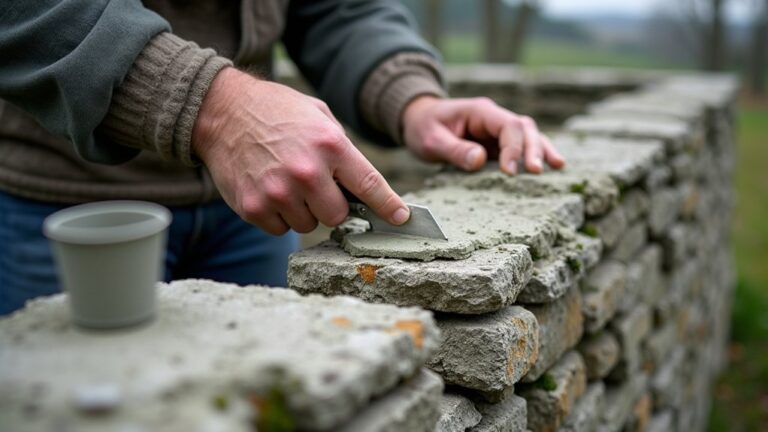 restoring historic stone walls