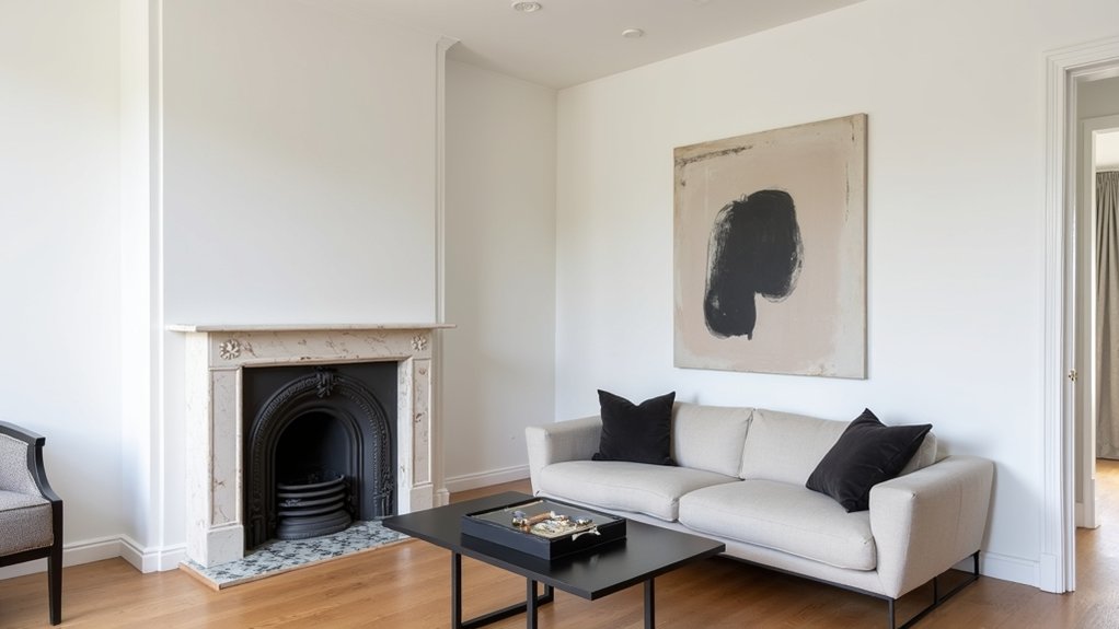 blending victorian fireplace elegance