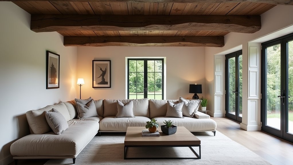 highlighting tudor beams