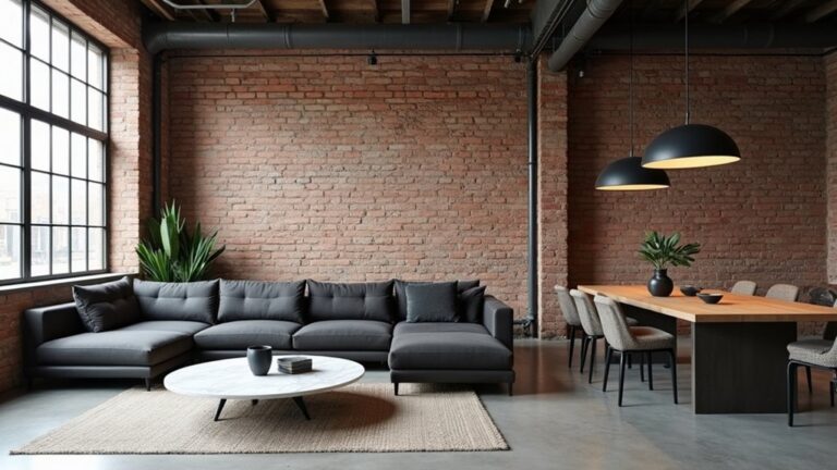 modern meets industrial style