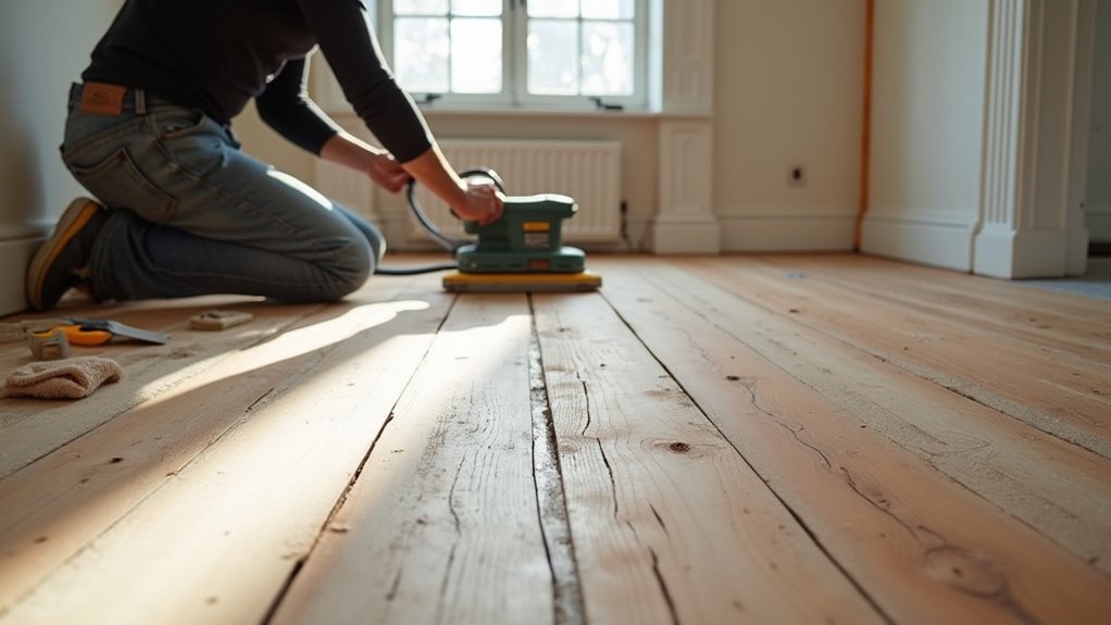 proper sanding technique sequence